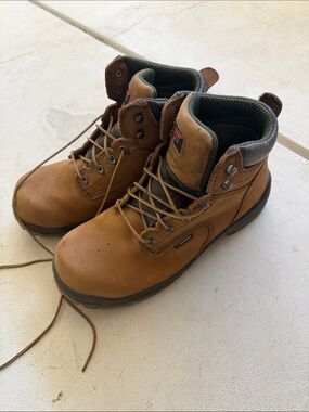 Red Wing Shoes Brown King Toe Work Boot